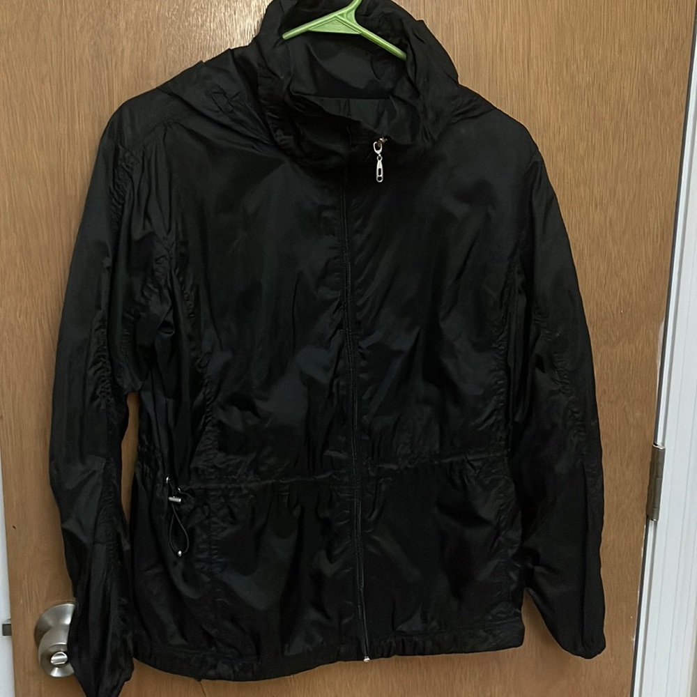 Reel legends women’s black windbreaker jacket